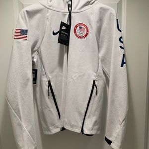 Nike Team USA Tech Fleece Half Zip New